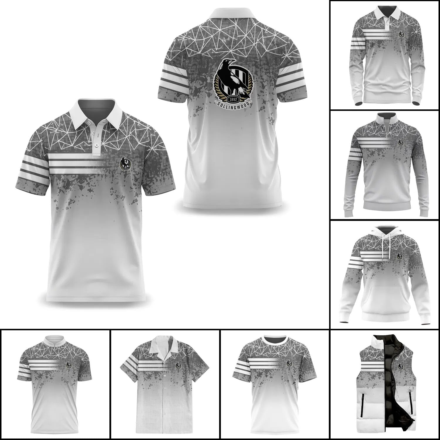 Collingwood Magpies Apparels SC097