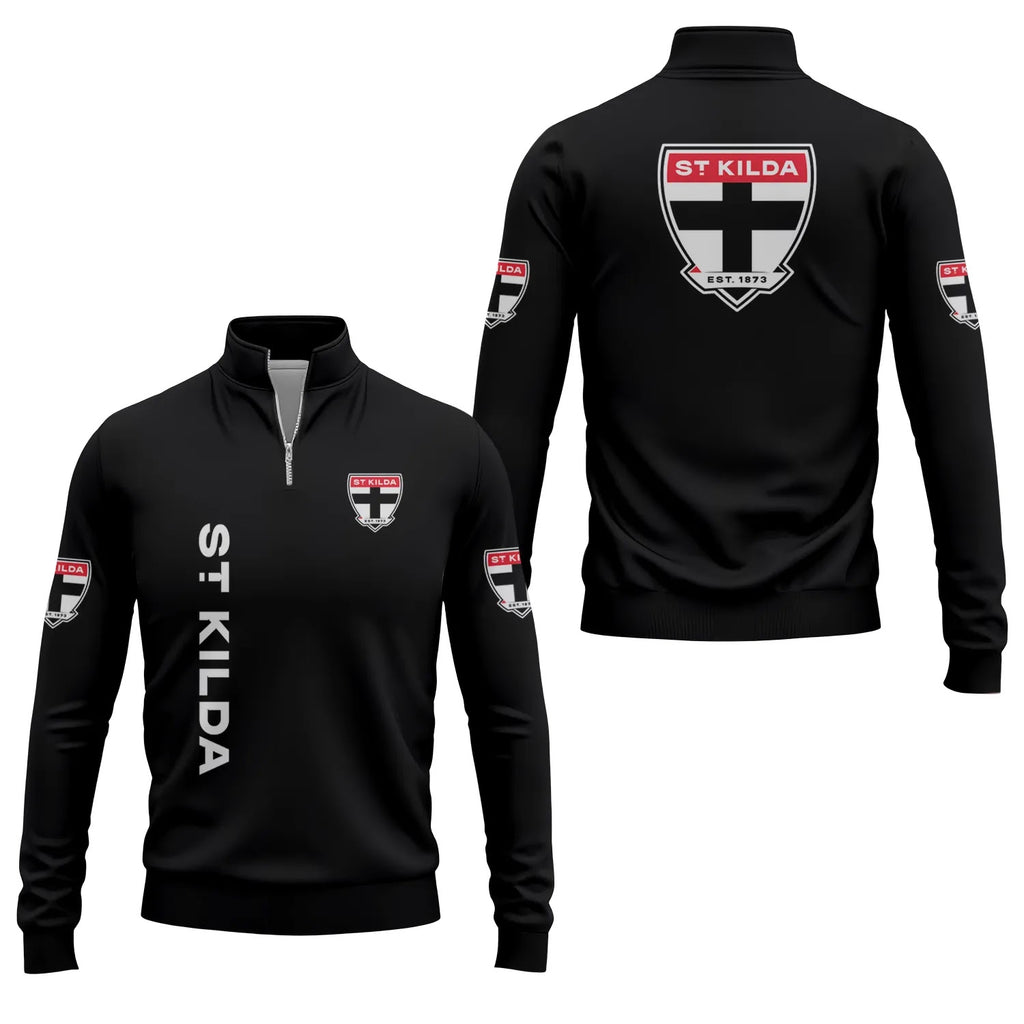 St Kilda Saints Quarter-zip Pullover SC013