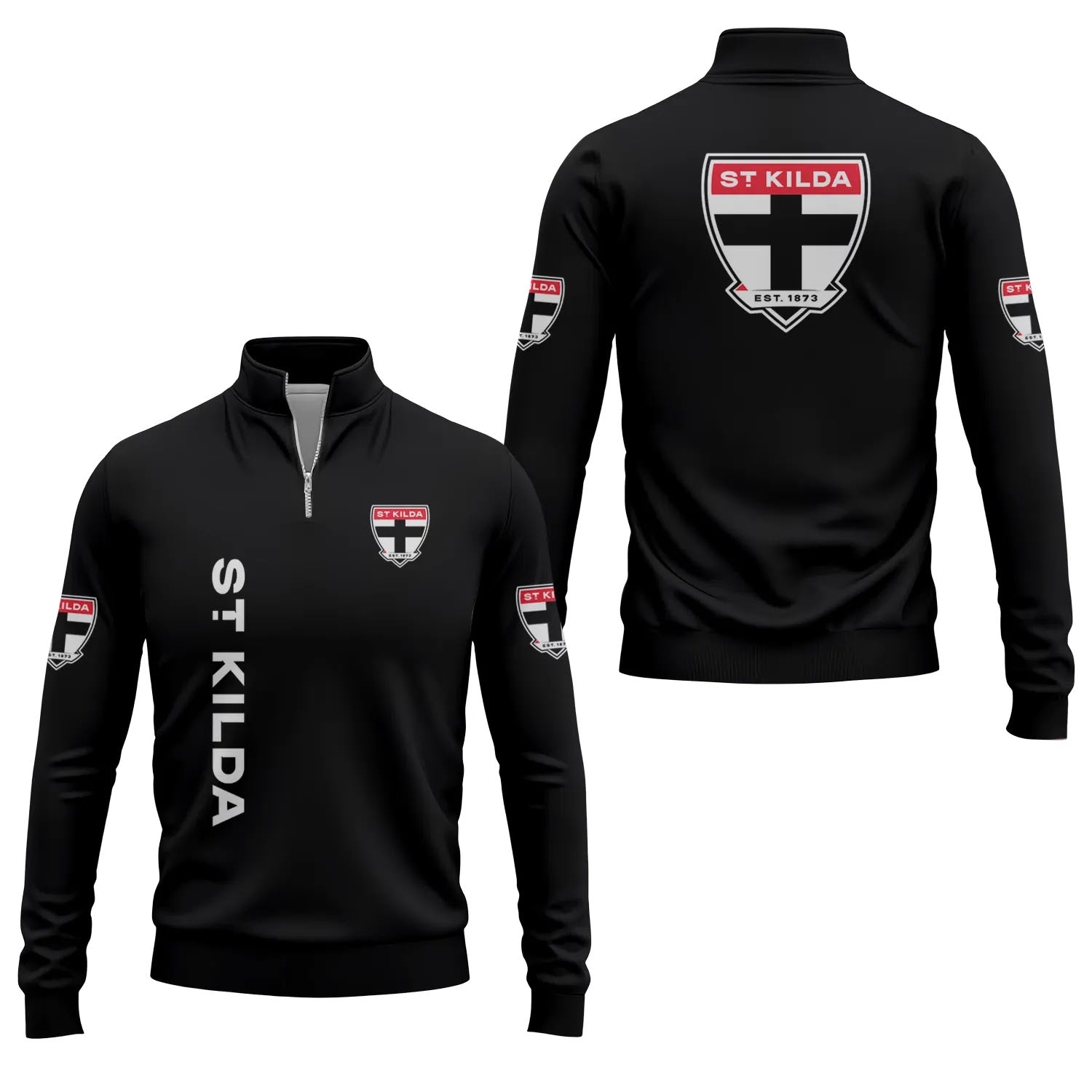 St Kilda Saints Quarter-zip Pullover SC013