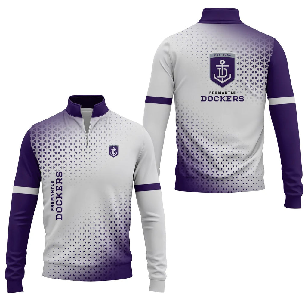 Fremantle Dockers Quarter-zip Pullover SC079