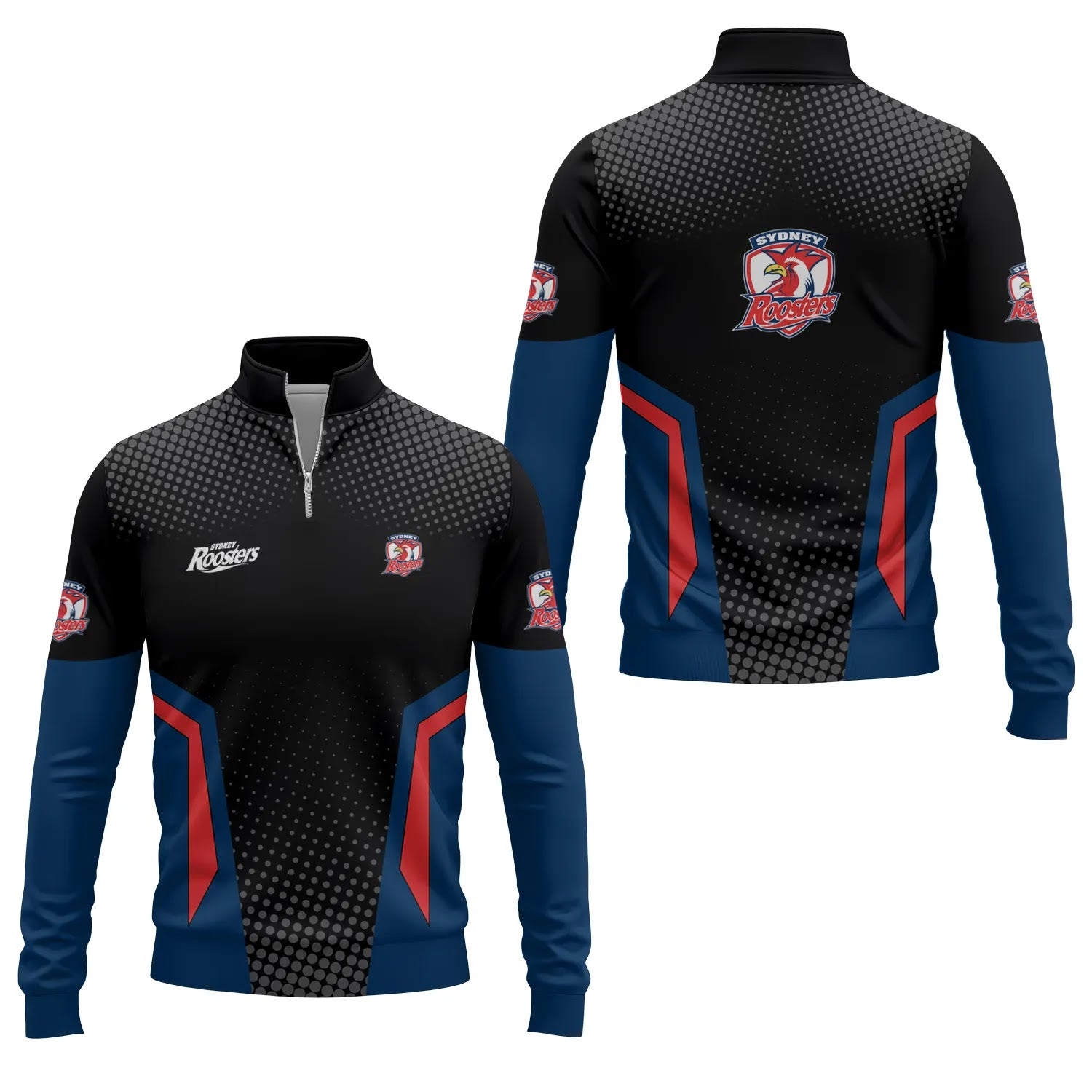Sydney Roosters Quarter-zip Pullover SC032
