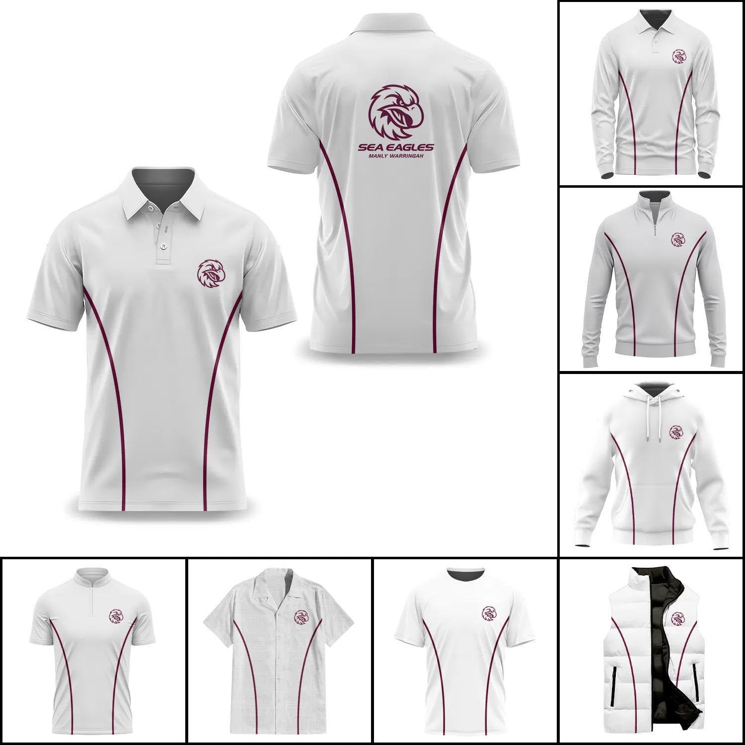 Manly Warringah Sea Eagles Apparels SC025