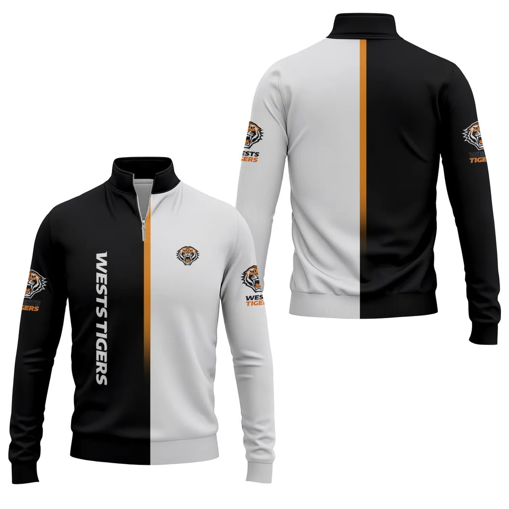 Wests Tigers Quarter-zip Pullover SC076