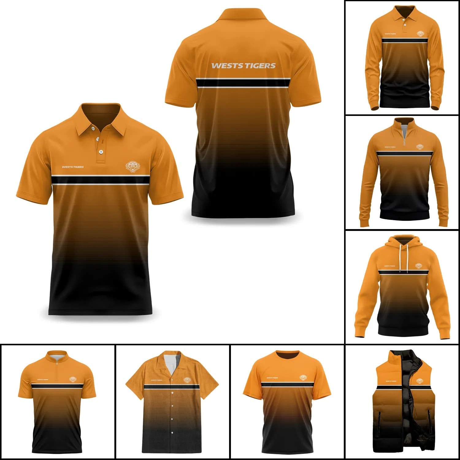Wests Tigers Apparels SC050