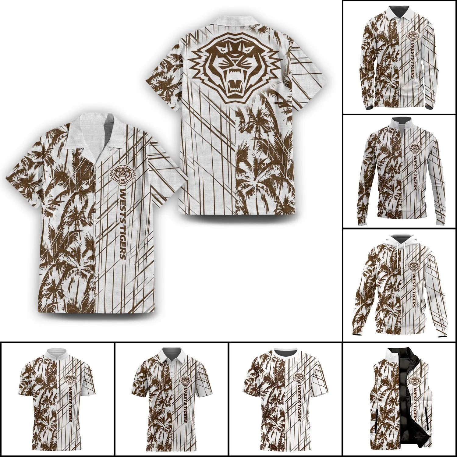 Wests Tigers Apparels SHW041