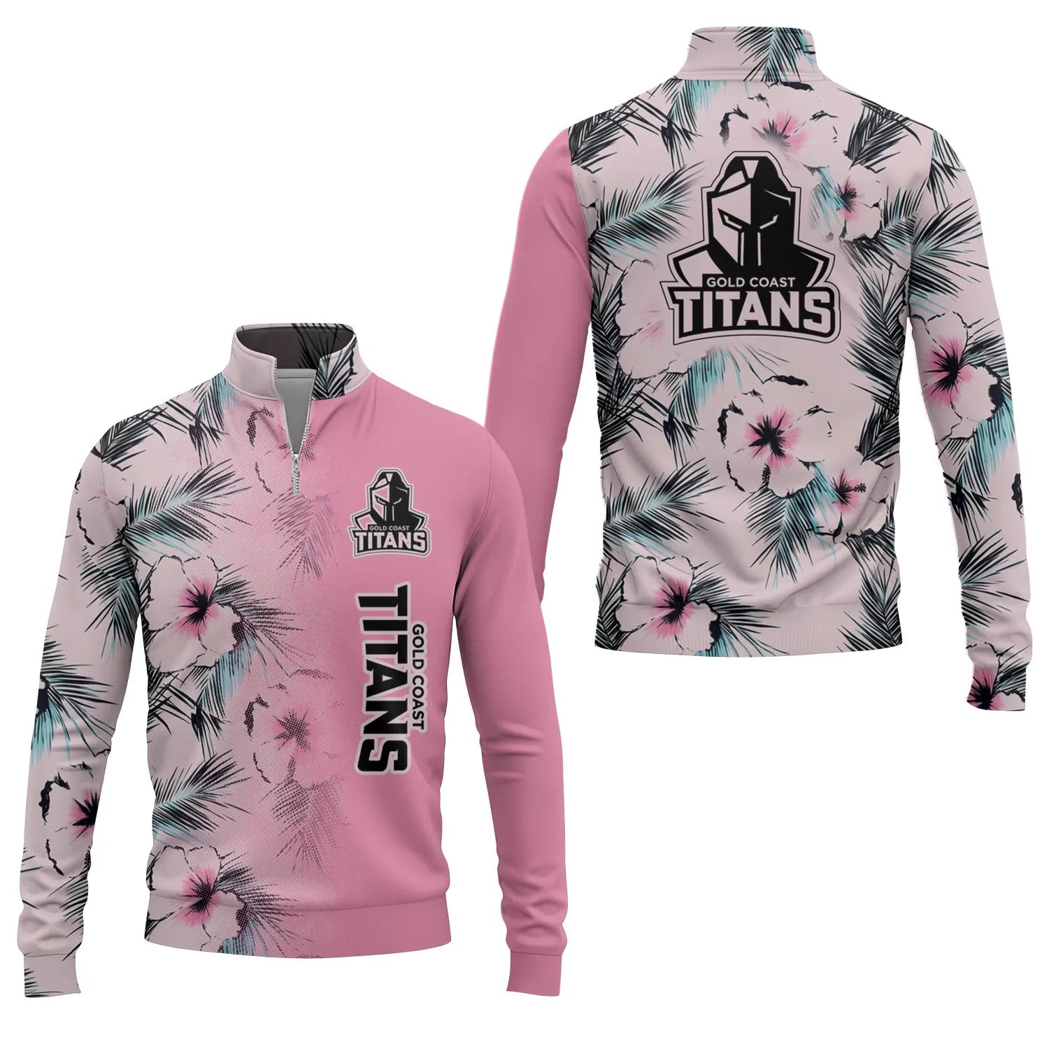 Gold Coast Titans Quarter-zip Pullover SHW056