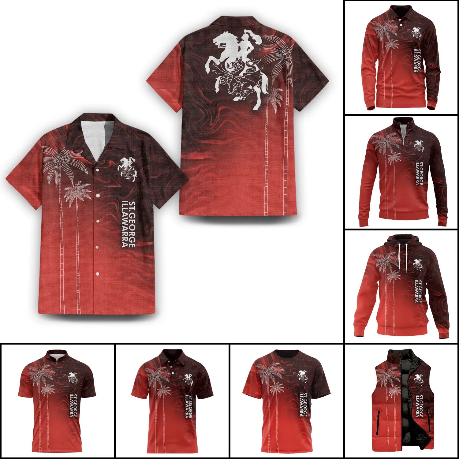St George Illawarra Dragons Apparels SHW070
