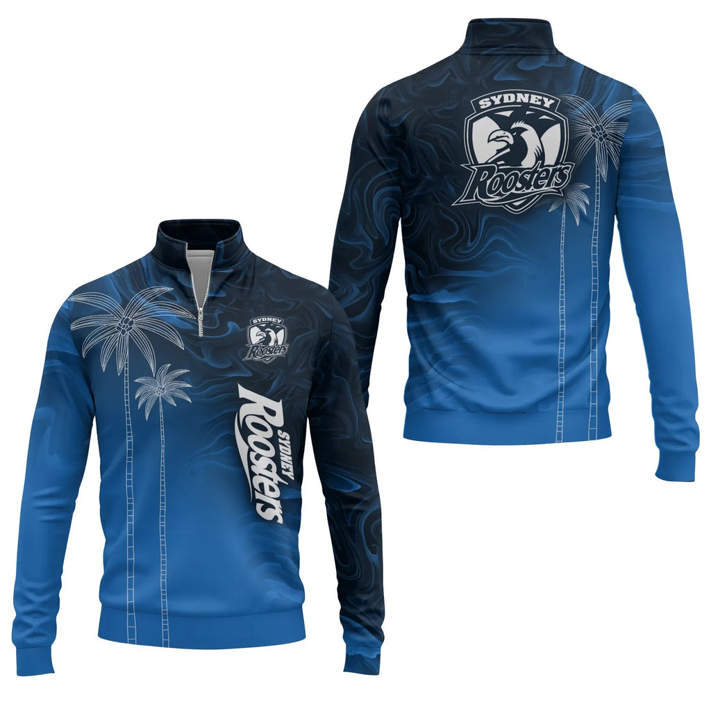 Sydney Roosters Quarter-zip Pullover SHW070