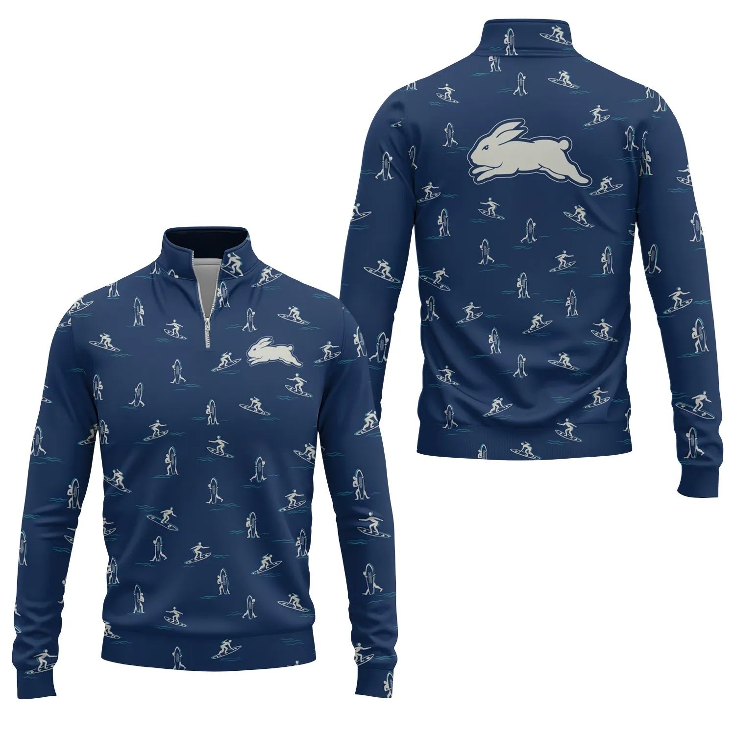 South Sydney Rabbitohs Quarter-zip Pullover SHW011