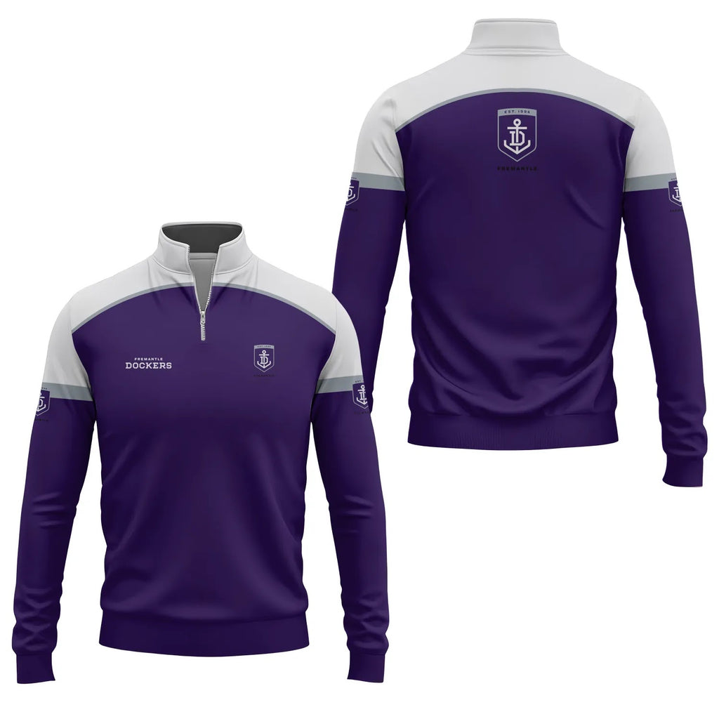 Fremantle Dockers Quarter-zip Pullover SC087