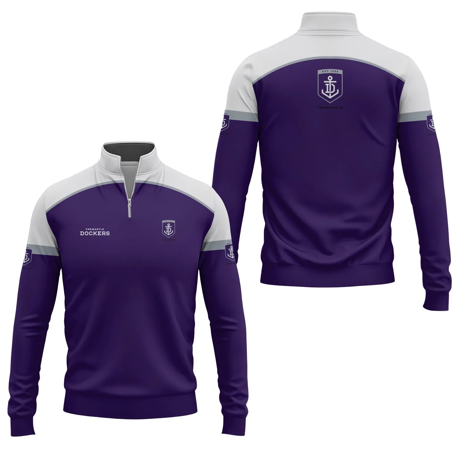 Fremantle Dockers Quarter-zip Pullover SC087
