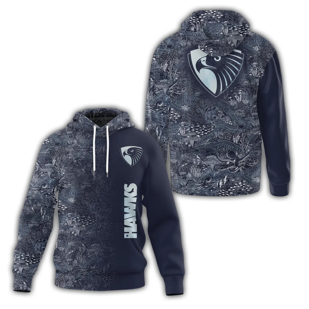 Hawthorn Hawks Hoodie SHW006
