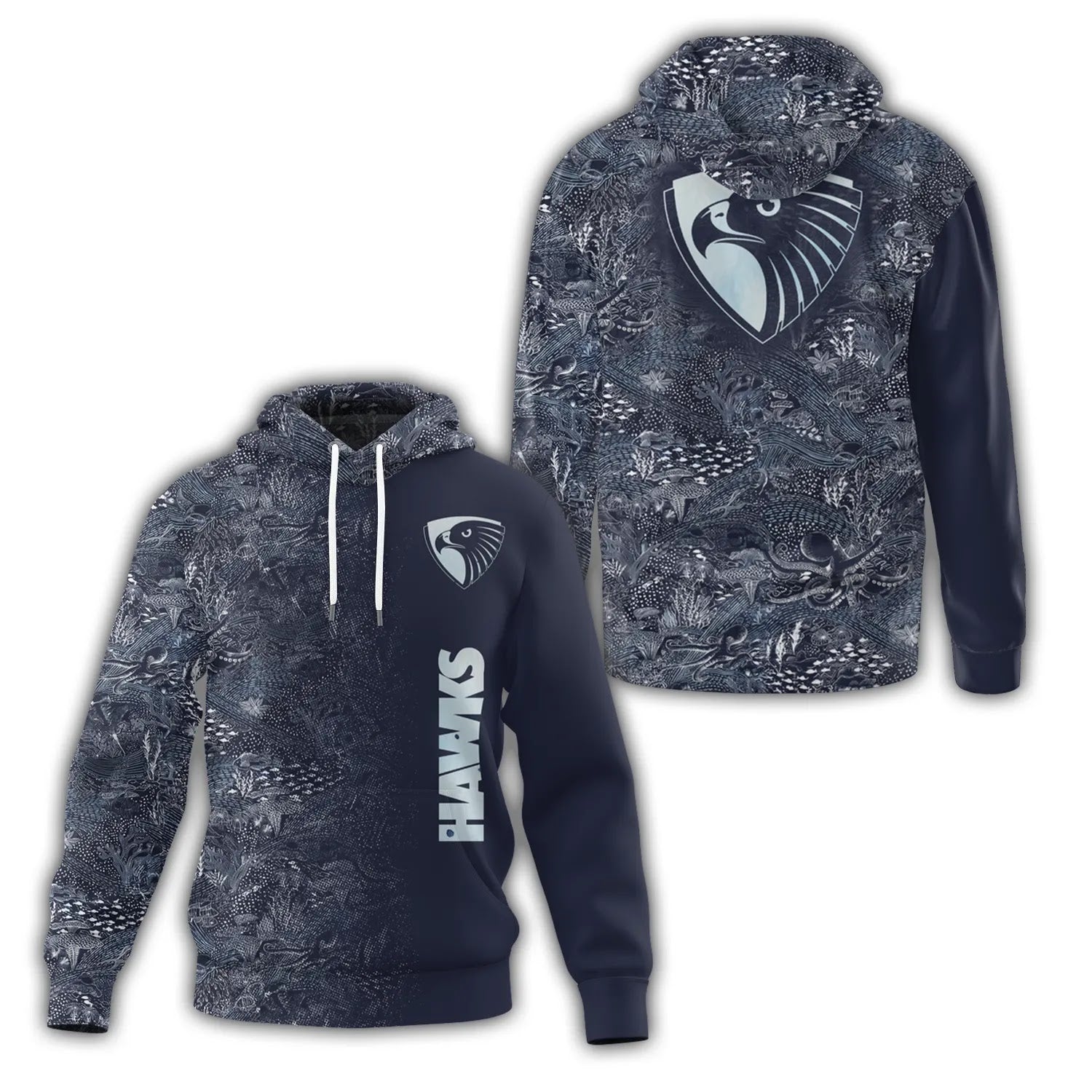 Hawthorn Hawks Hoodie SHW006