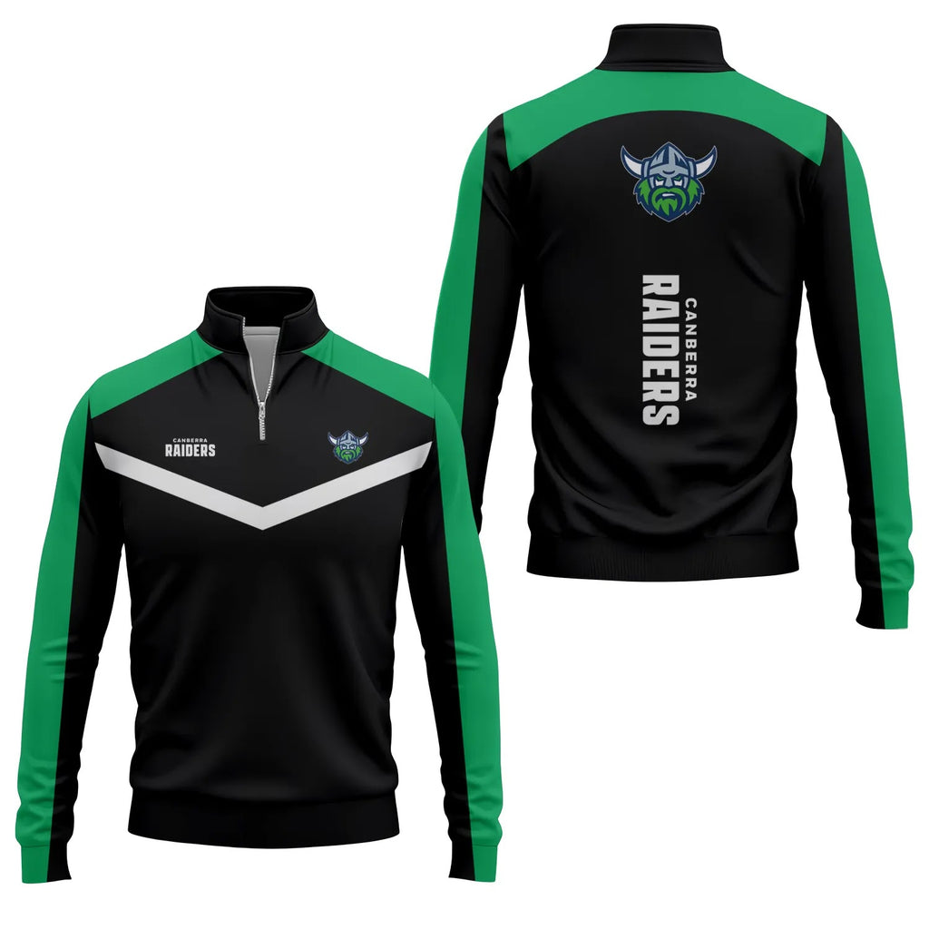 Canberra Raiders Quarter-zip Pullover SC035