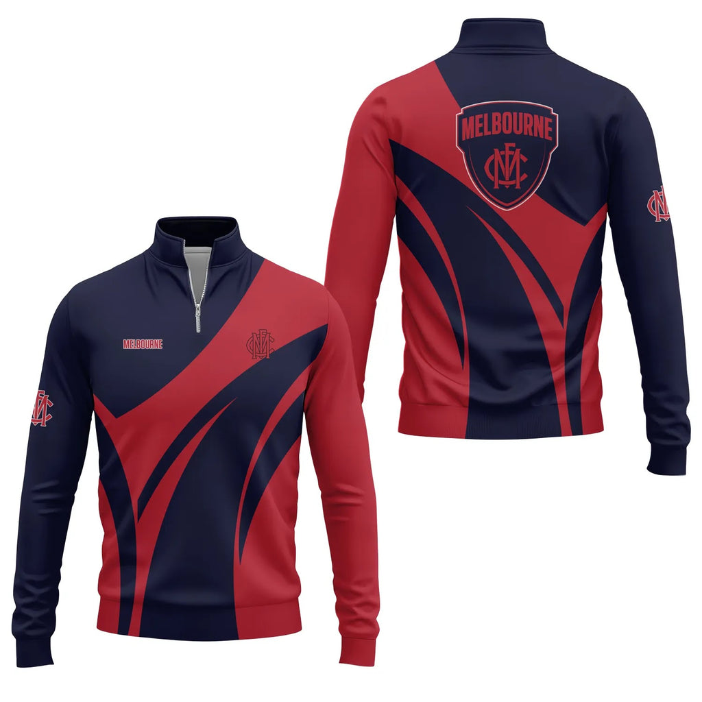 Melbourne Demons Quarter-zip Pullover SC022