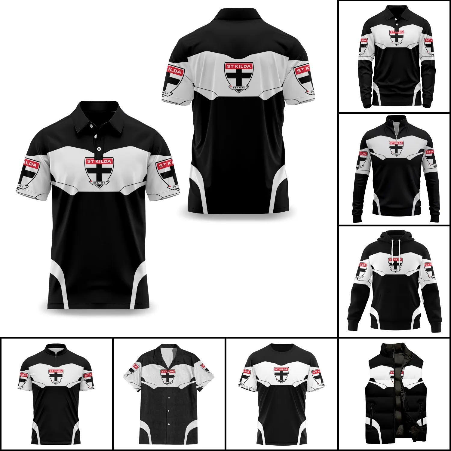 St Kilda Saints Apparels SC030