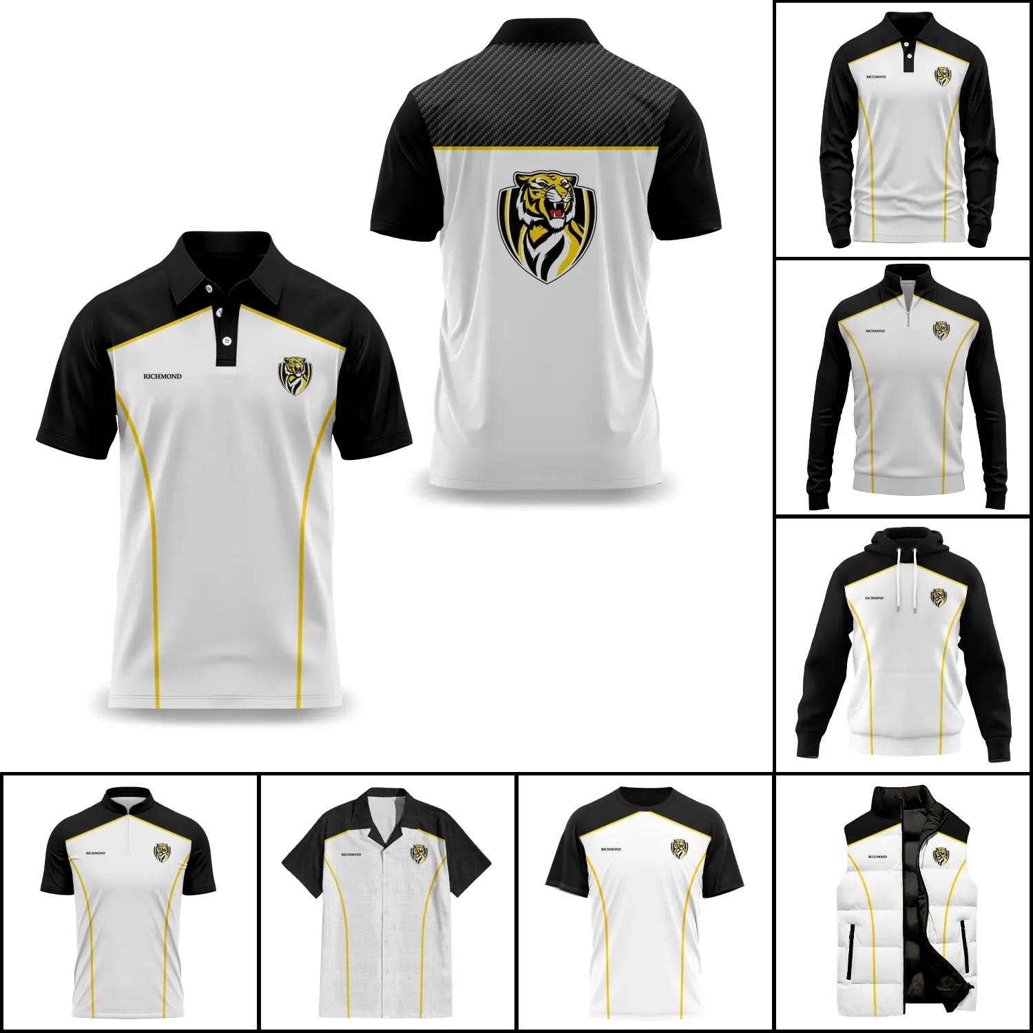 Richmond Tigers Apparels SC011