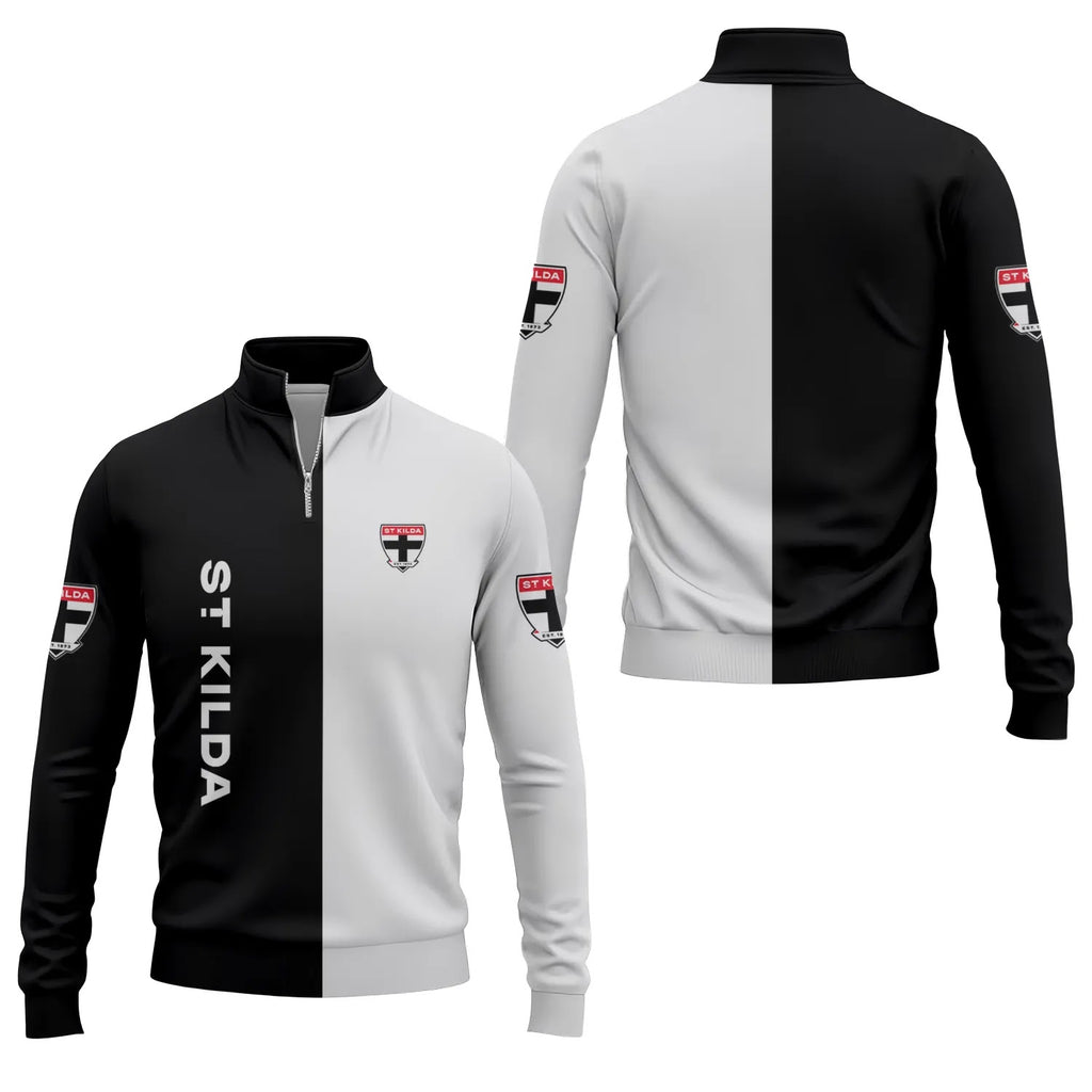St Kilda Saints Quarter-zip Pullover SC076
