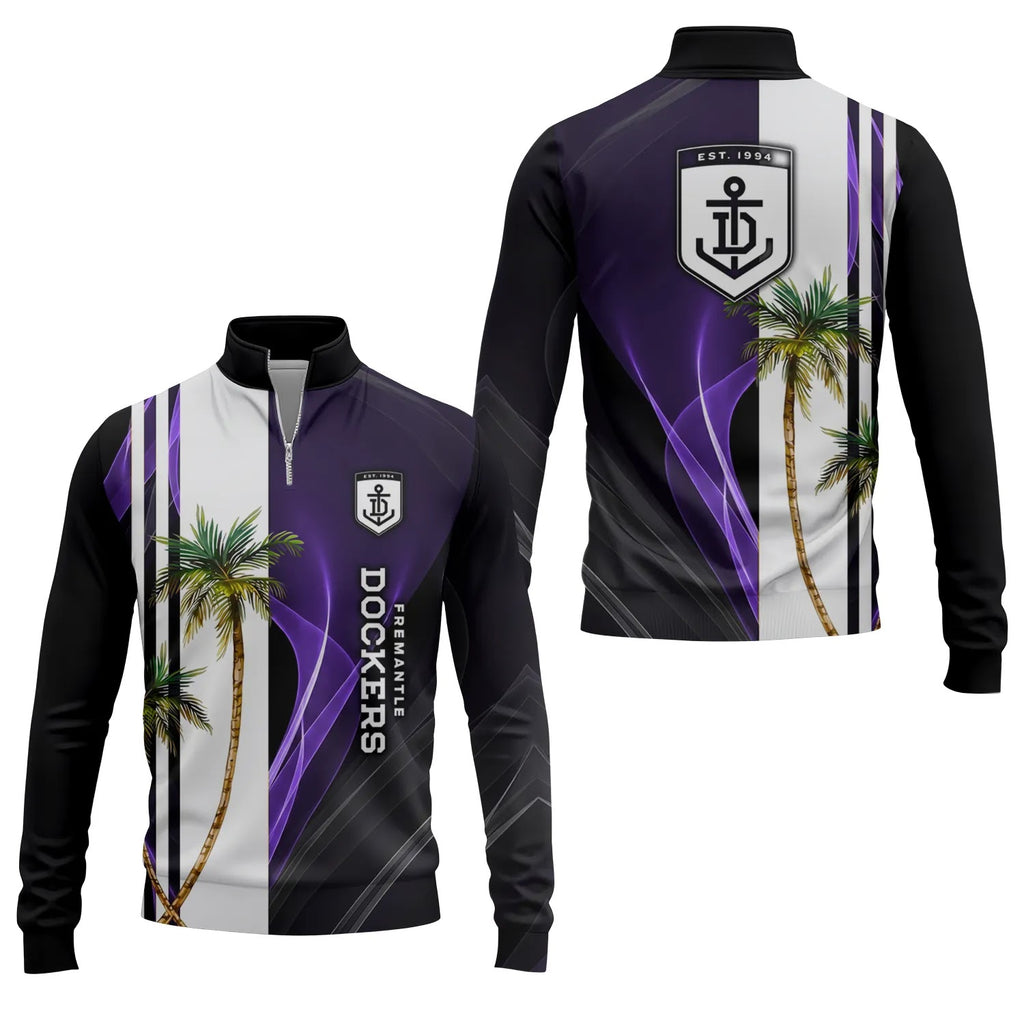 Fremantle Dockers Quarter-zip Pullover SHW036