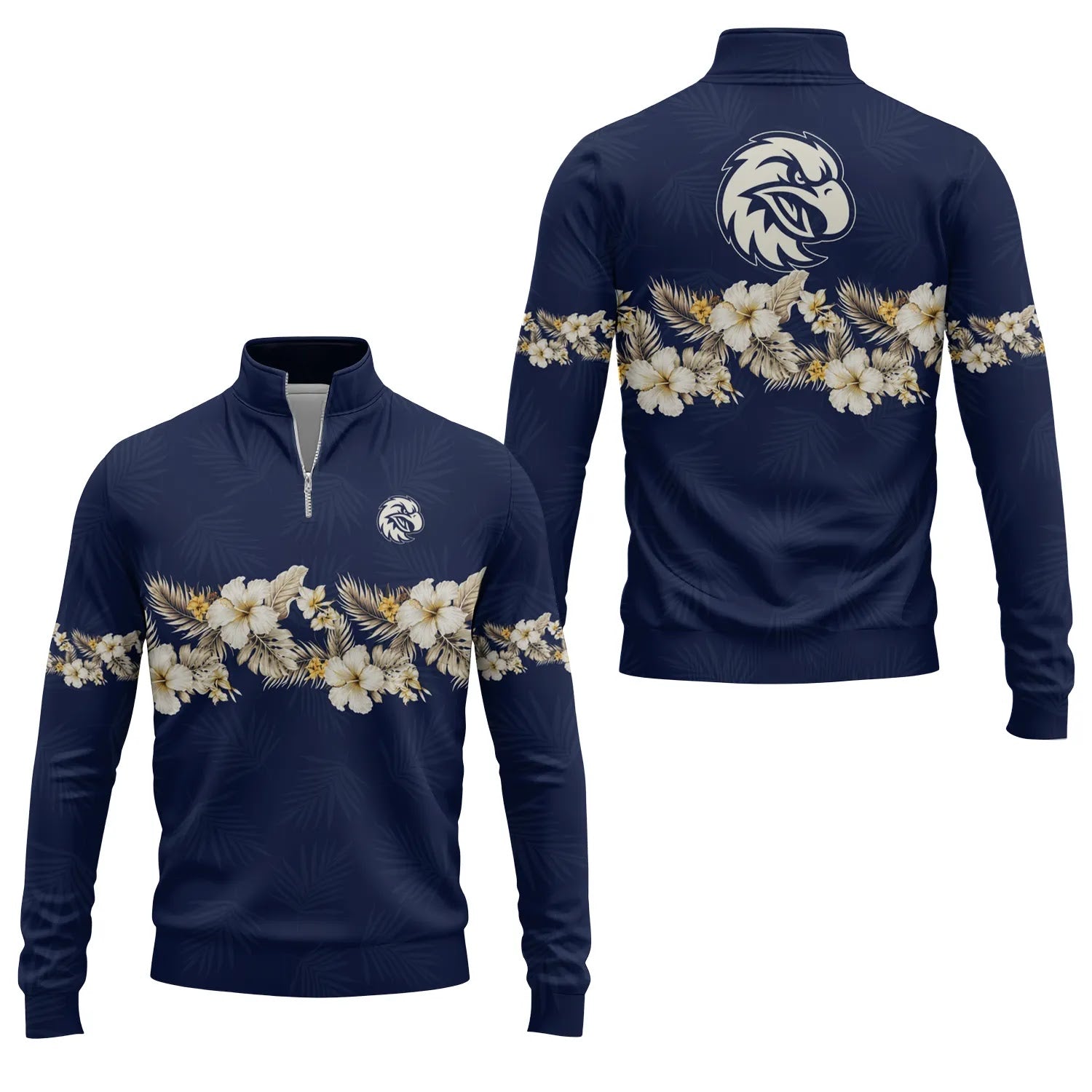 Manly Warringah Sea Eagles Quarter-zip Pullover SHW047