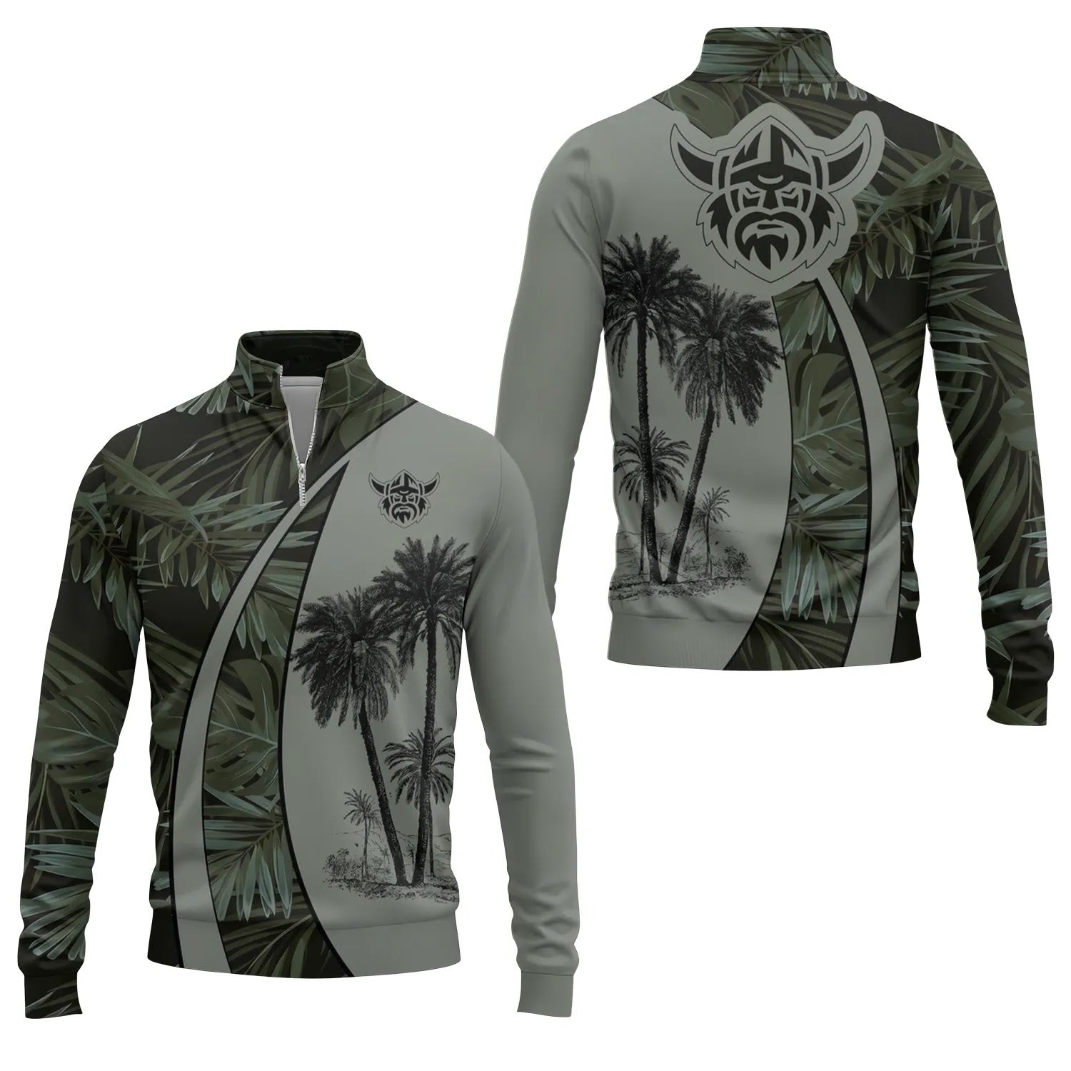 Canberra Raiders Quarter-zip Pullover SHW063