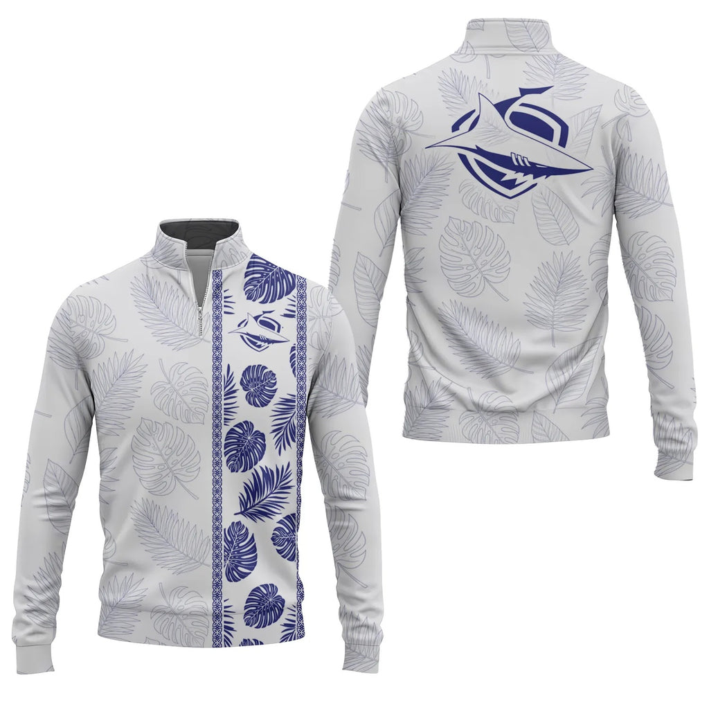 Cronulla-Sutherland Sharks Quarter-zip Pullover SHW023