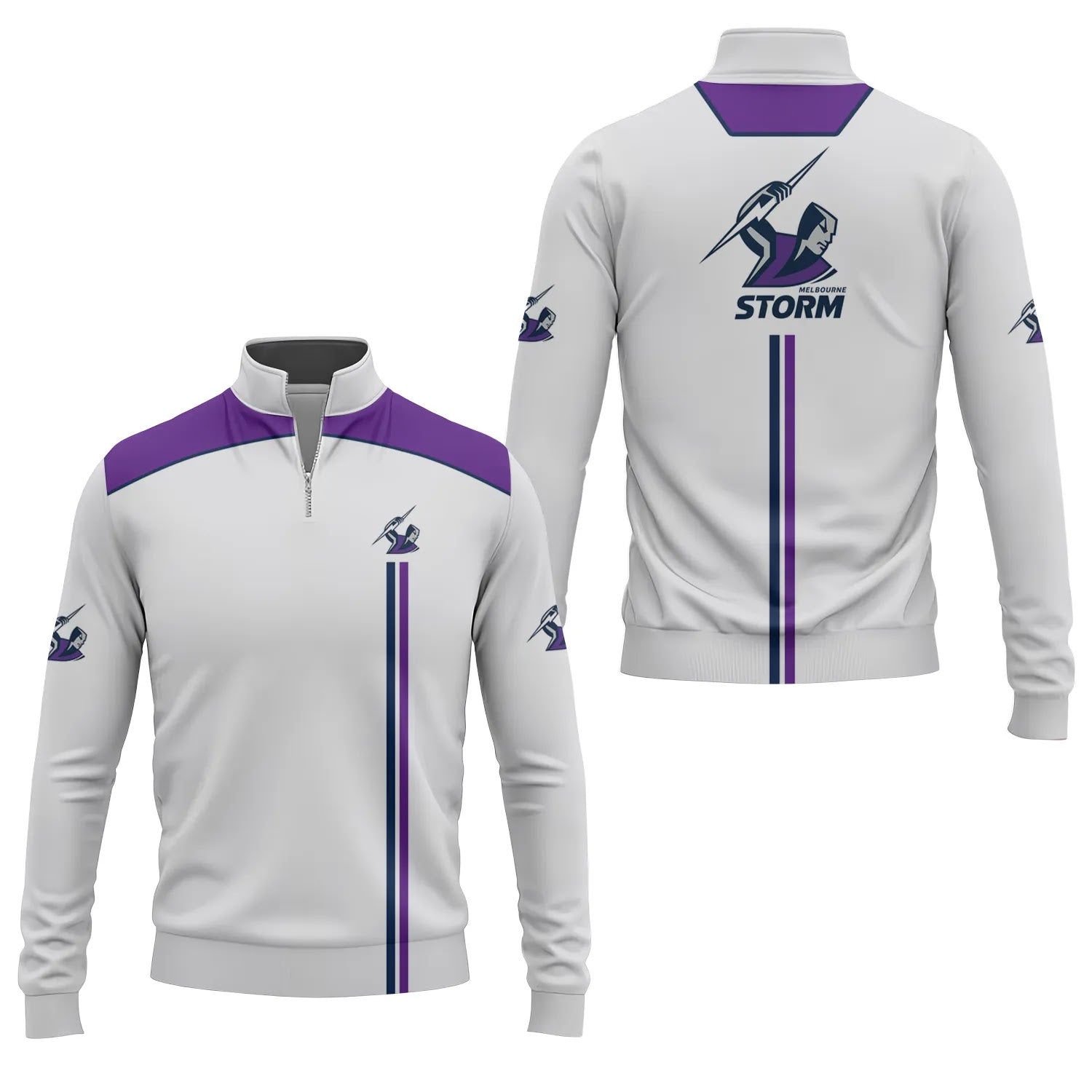 Melbourne Storm Quarter-zip Pullover SC021