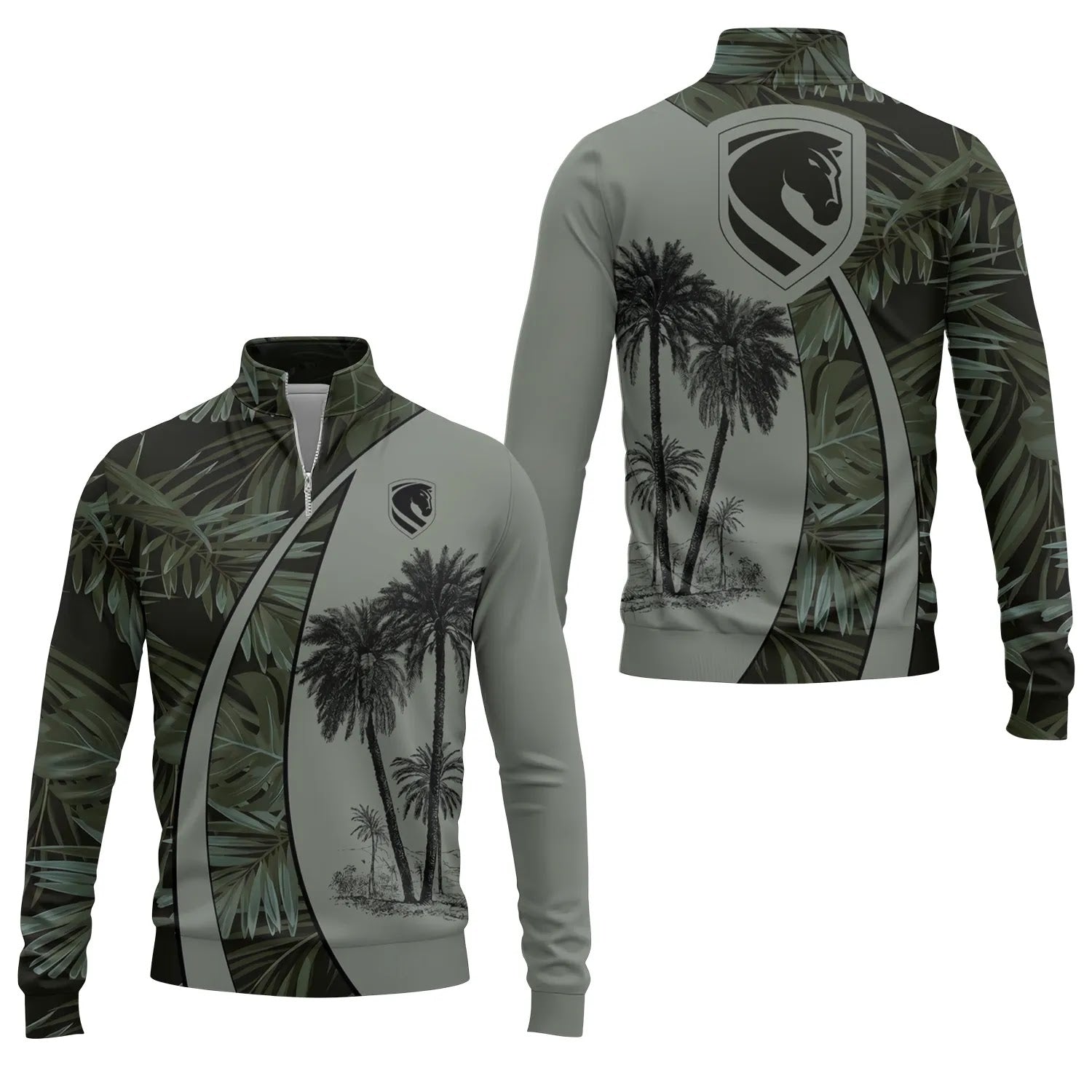 Brisbane Broncos Quarter-zip Pullover SHW063