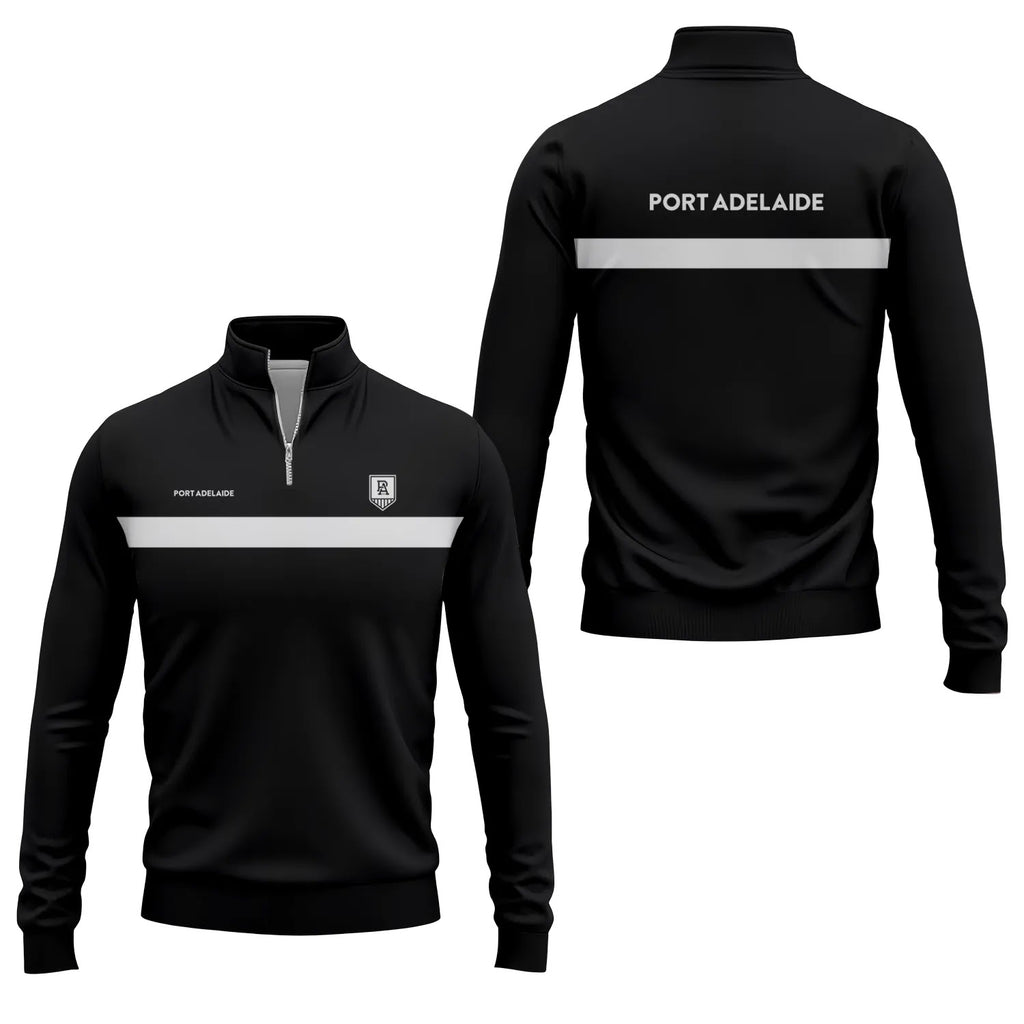 Port Adelaide Power Quarter-zip Pullover SC050
