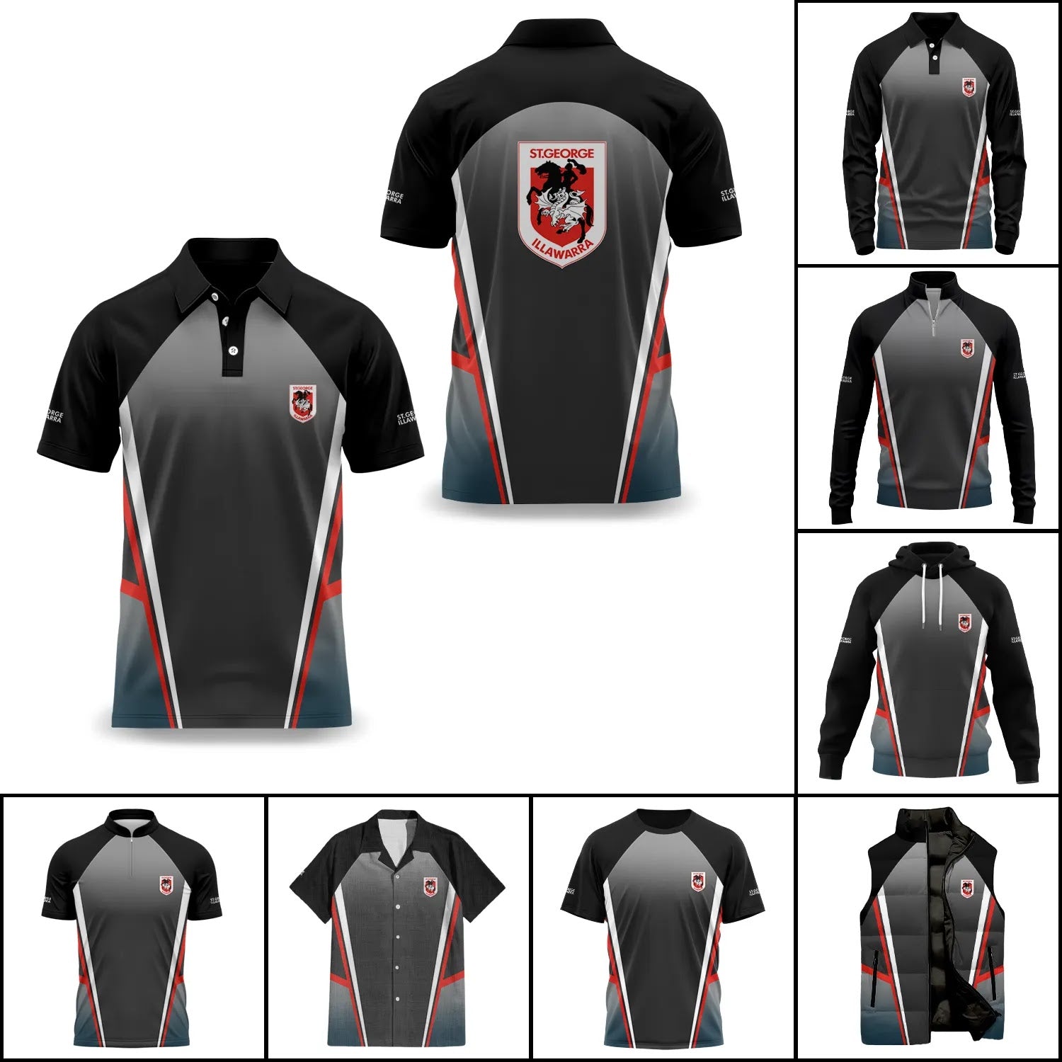 St George Illawarra Dragons Apparels SC037