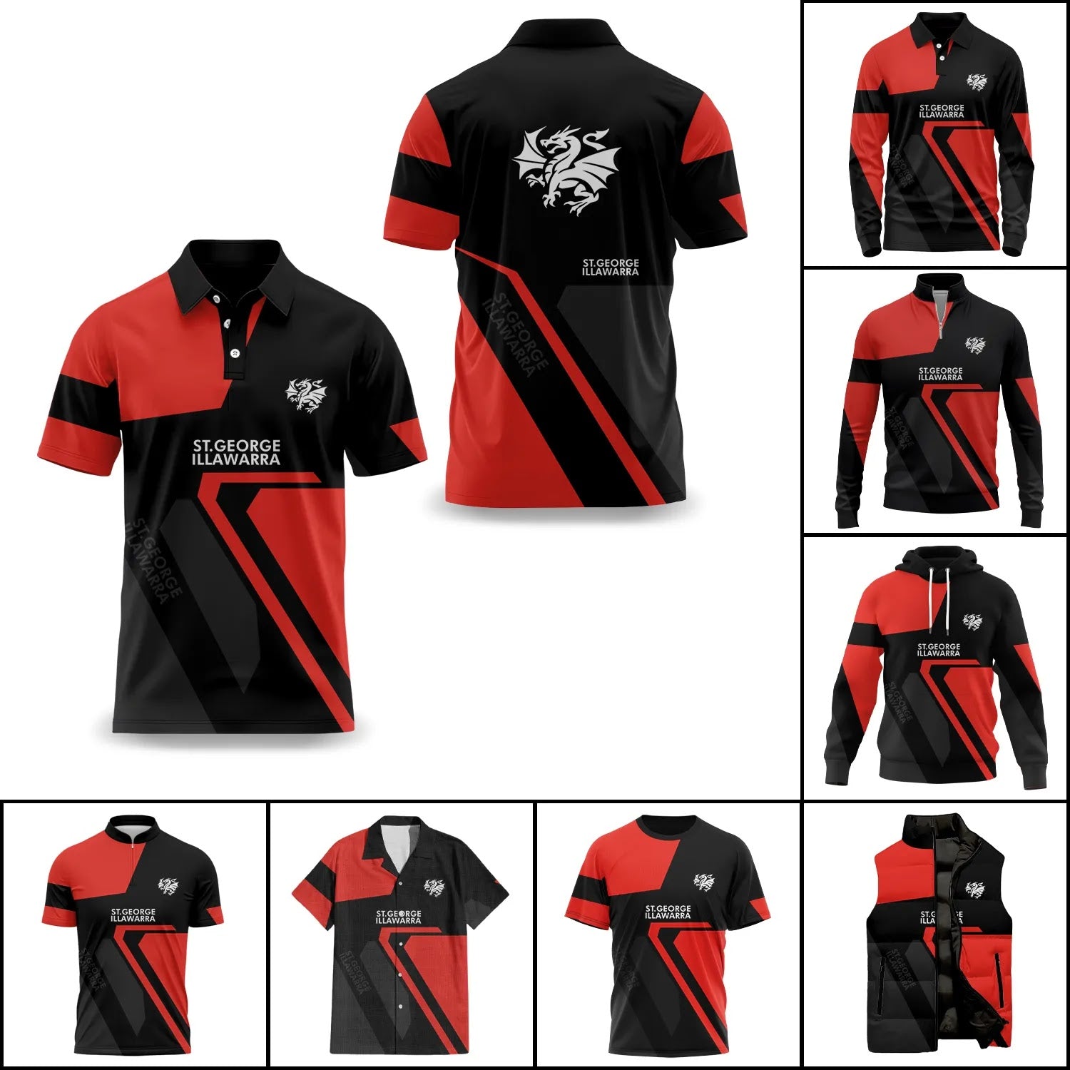 St George Illawarra Dragons Apparels SC117
