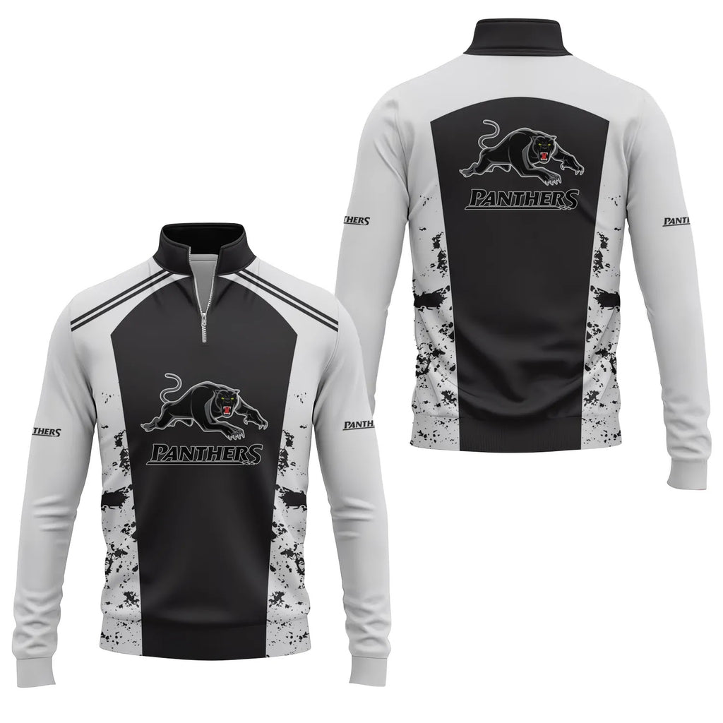 Penrith Panthers Quarter-zip Pullover SC089