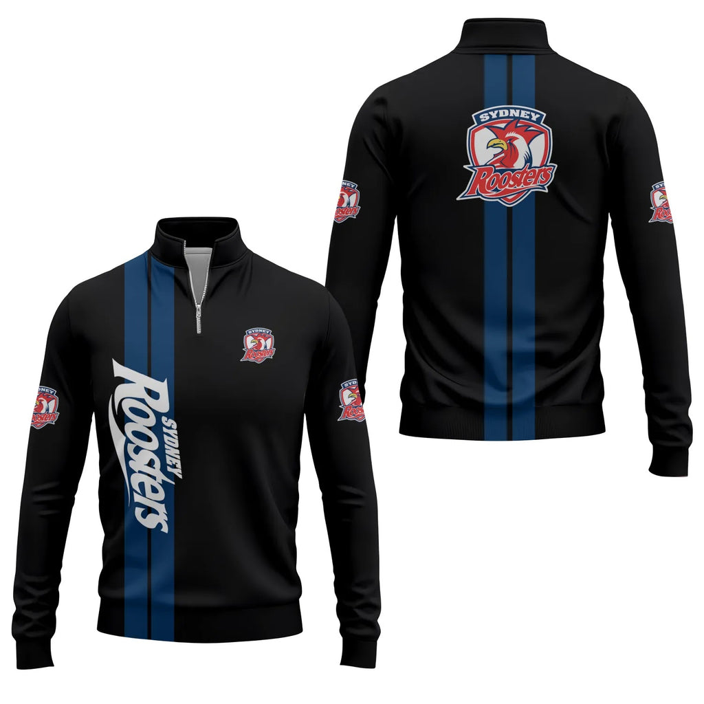 Sydney Roosters Quarter-zip Pullover SC013