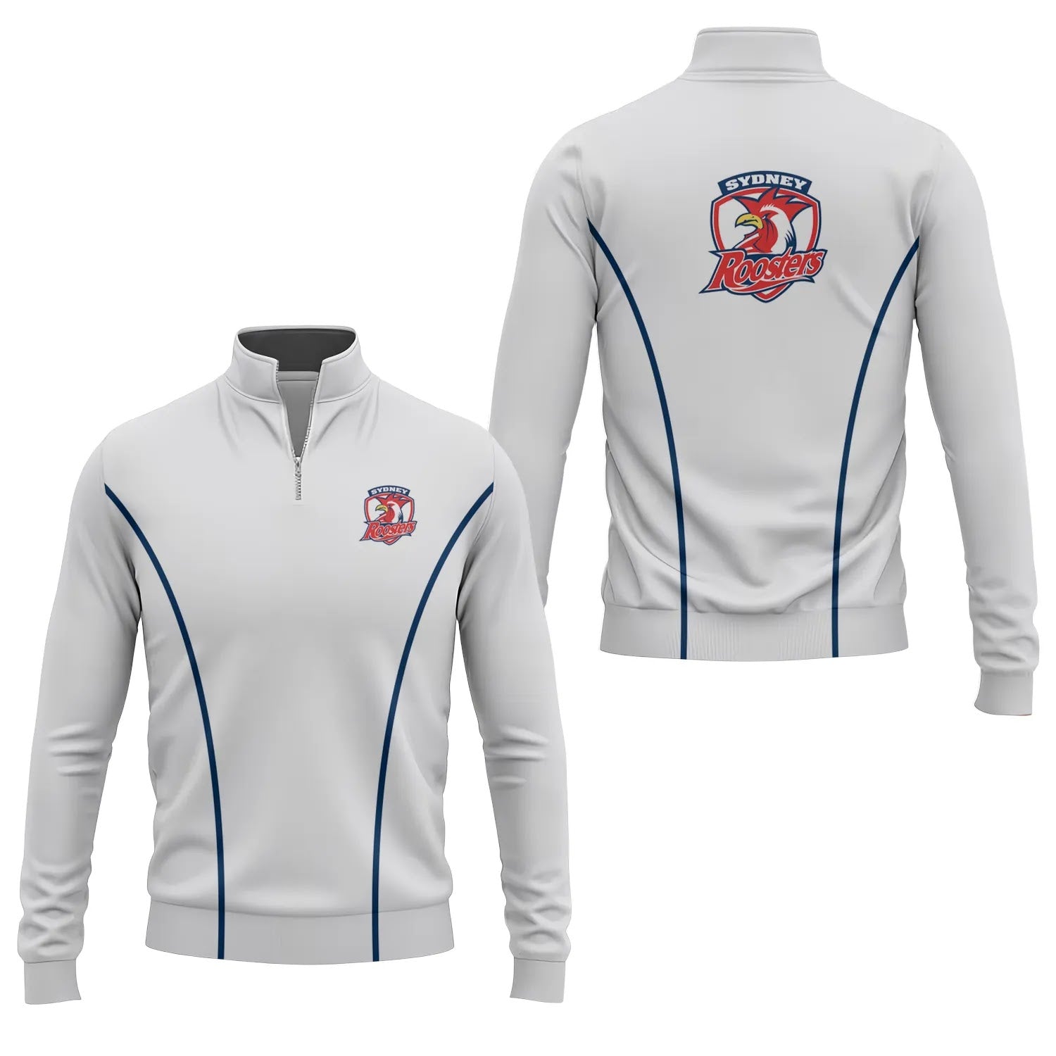 Sydney Roosters Quarter-zip Pullover SC025