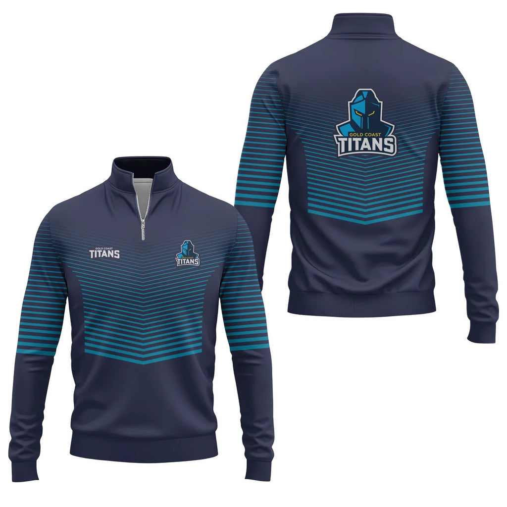 Gold Coast Titans Quarter-zip Pullover SC099