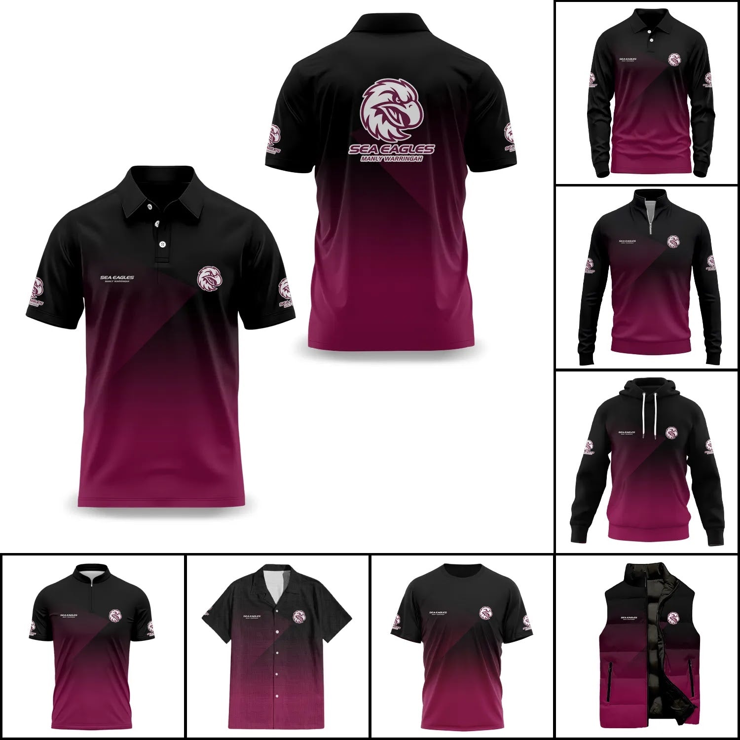 Manly Warringah Sea Eagles Apparels SC012