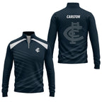 Carlton Blues Quarter-zip Pullover SC082