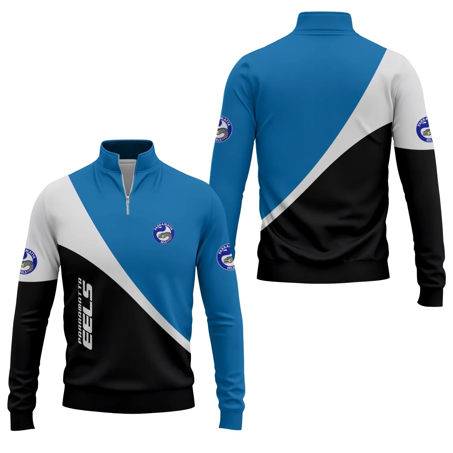 Parramatta Eels Quarter-zip Pullover SC090