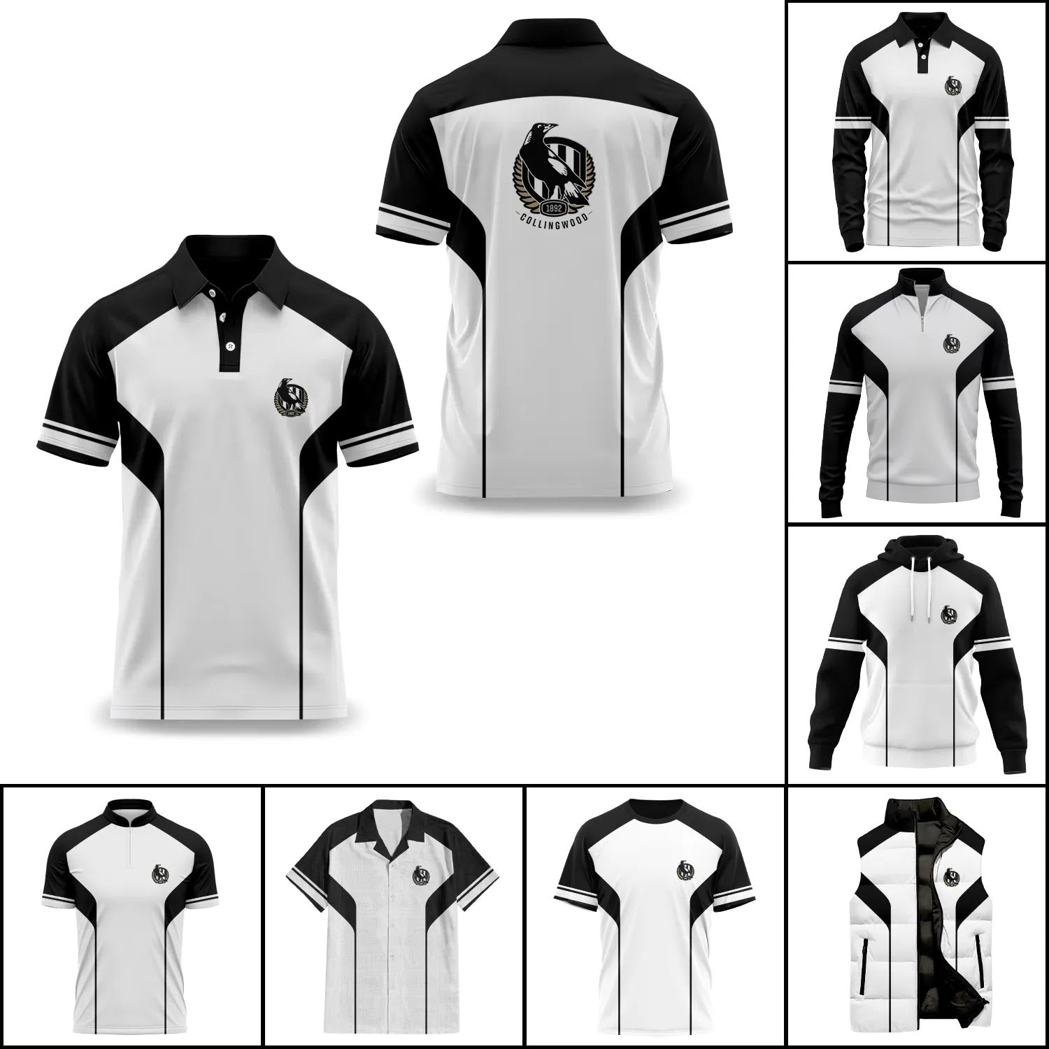 Collingwood Magpies Apparels SC113