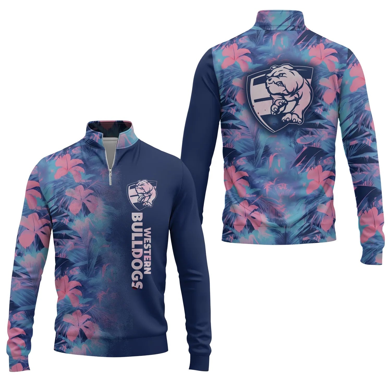Western Bulldogs Quarter-zip Pullover SHW054