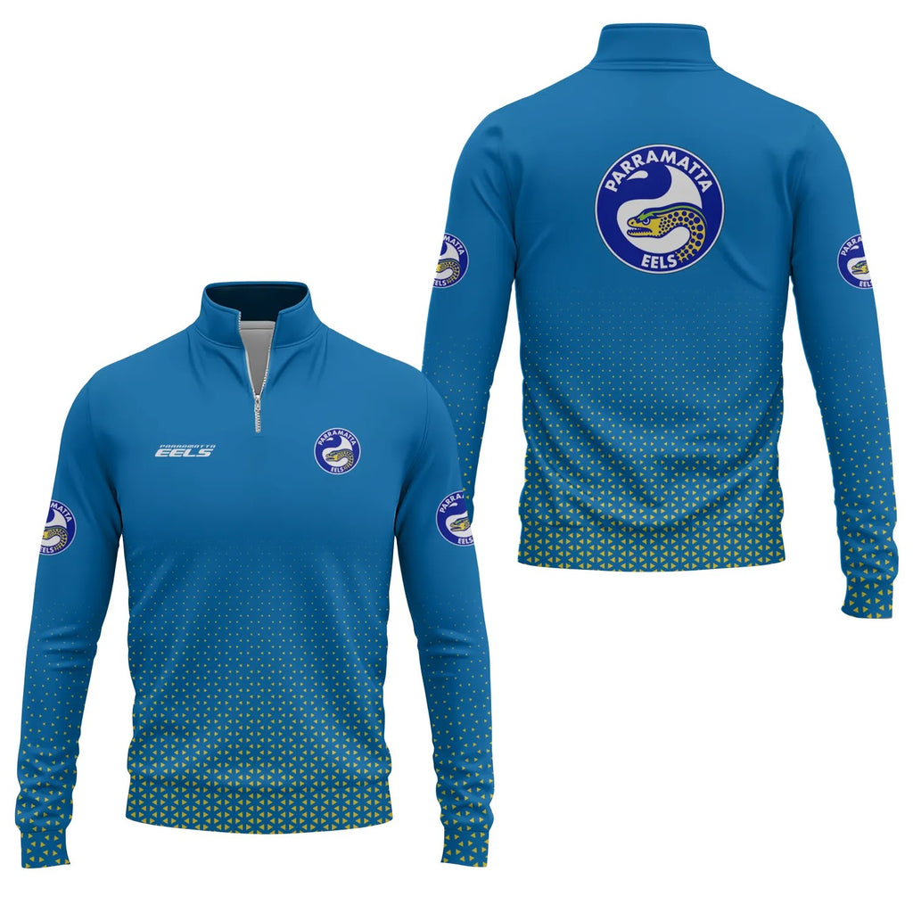 Parramatta Eels Quarter-zip Pullover SC003
