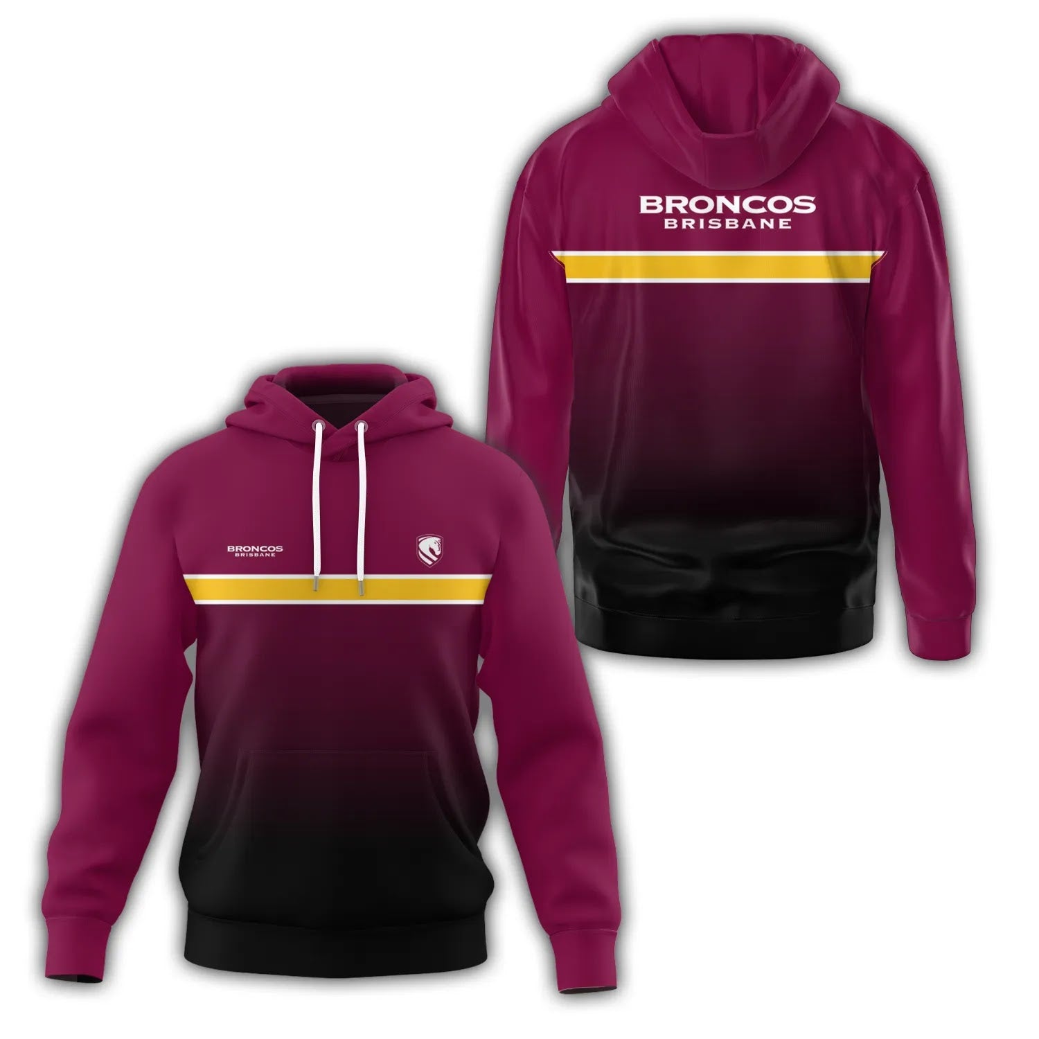 Brisbane Broncos Hoodie SC050