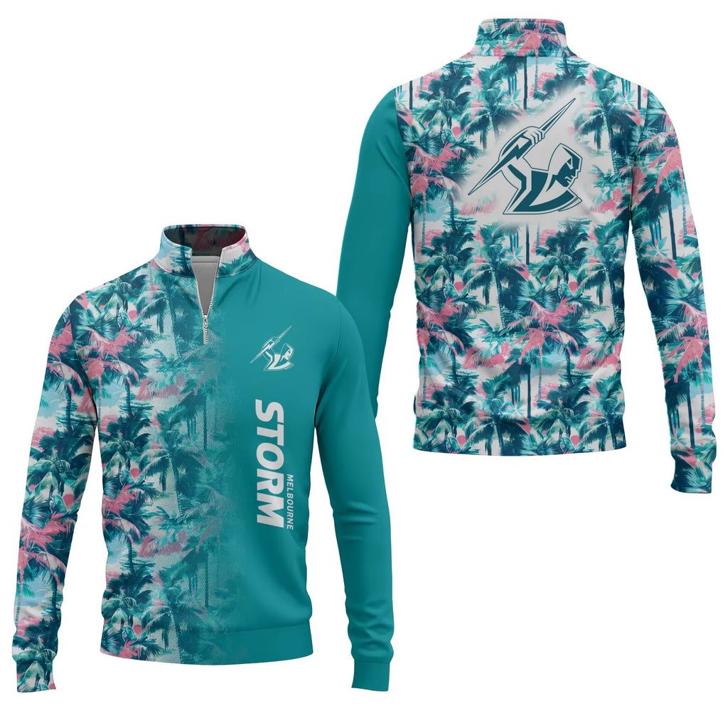 Melbourne Storm Quarter-zip Pullover SHW061