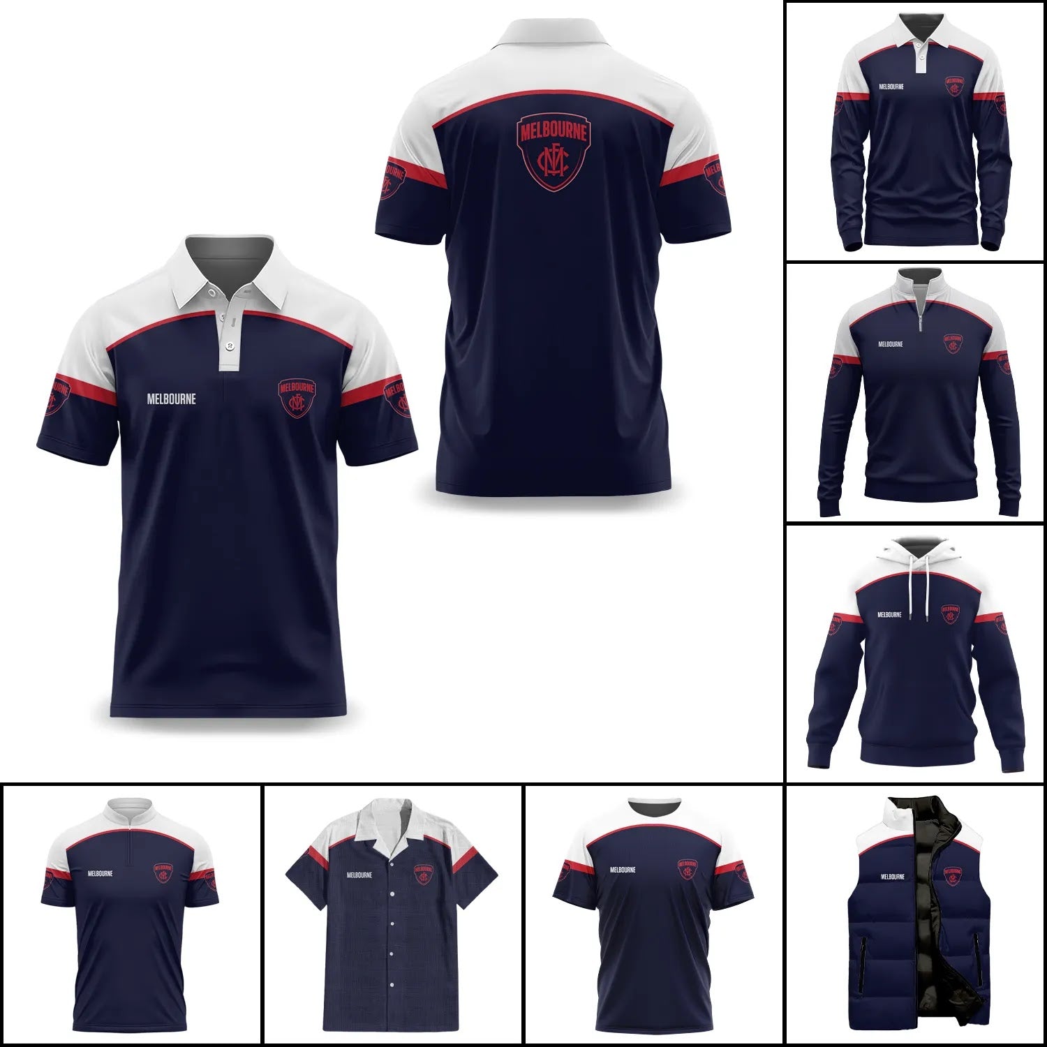 Melbourne Demons Apparels SC087