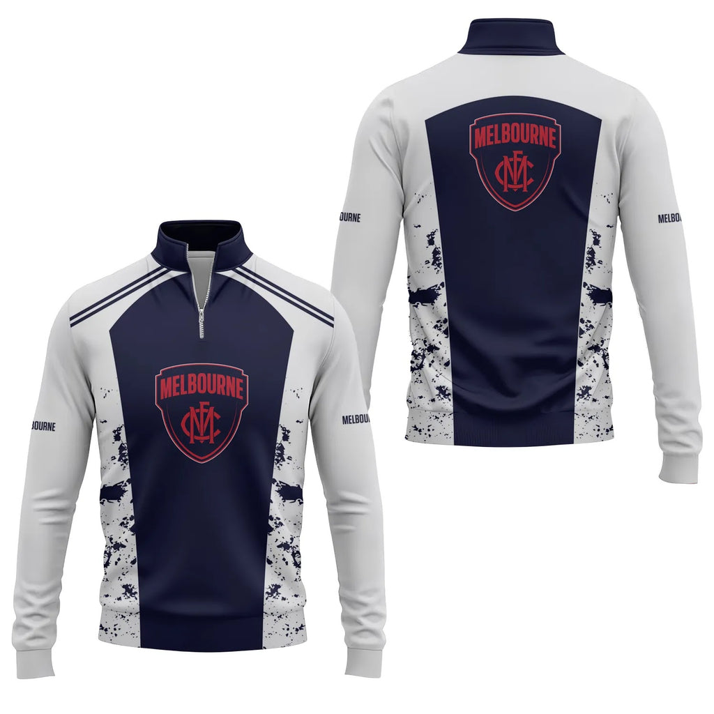 Melbourne Demons Quarter-zip Pullover SC089