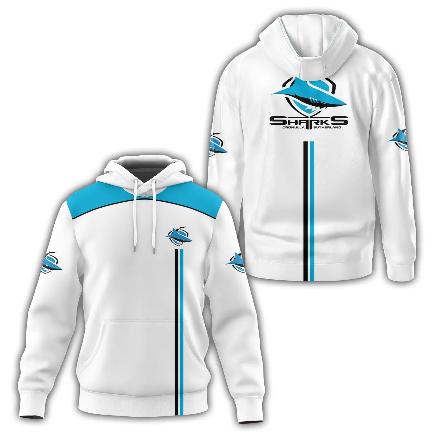 Cronulla-Sutherland Sharks Hoodie SC021