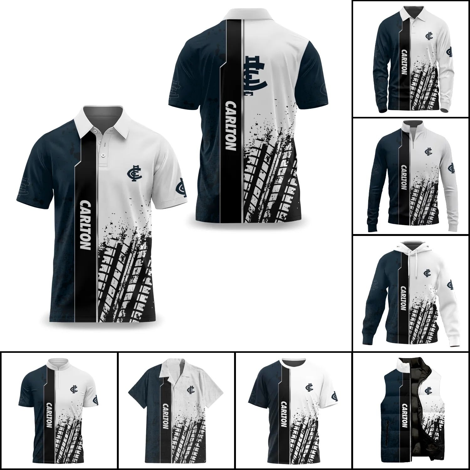Carlton Blues Apparels SC039