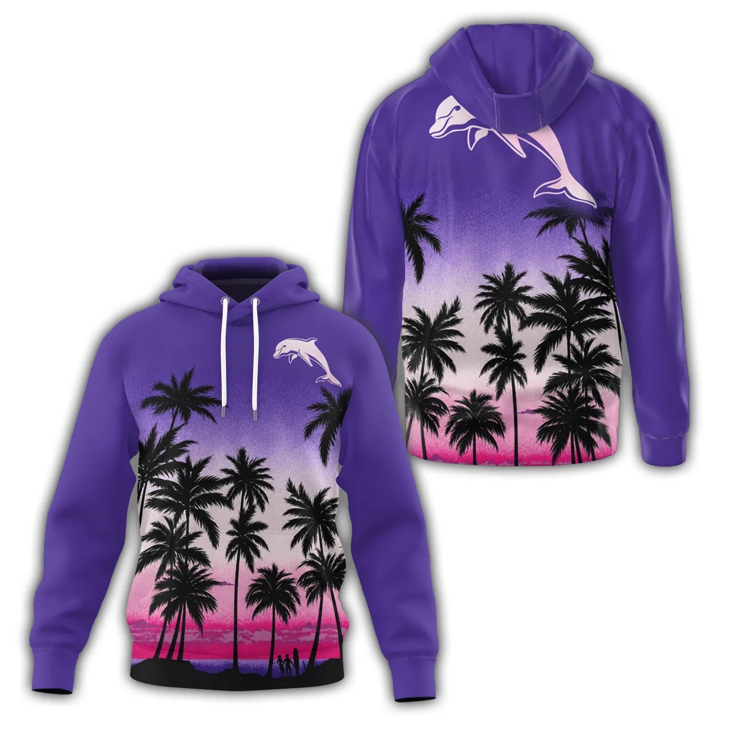 Dolphins Hoodie SHW019
