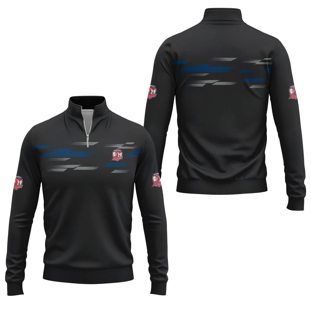 Sydney Roosters Quarter-zip Pullover SC100