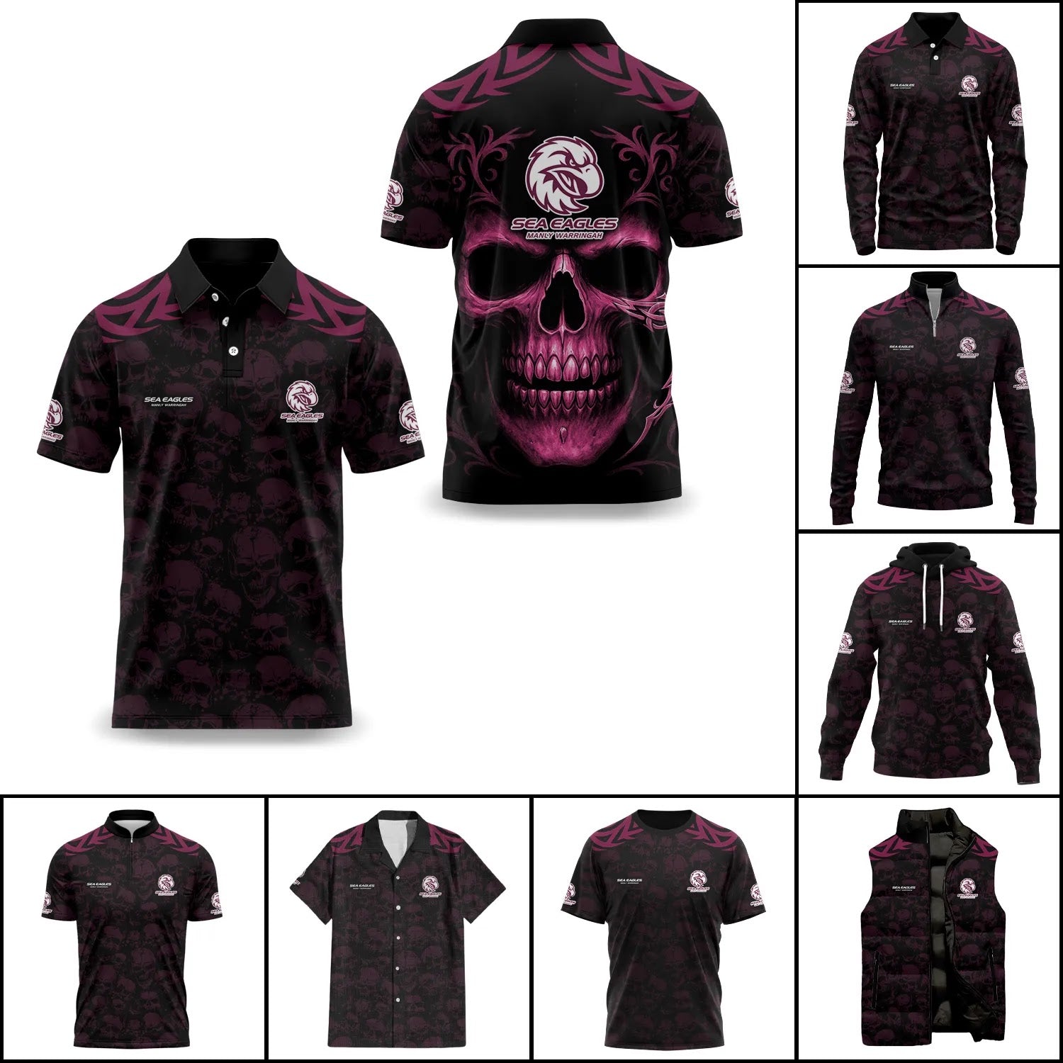 Manly Warringah Sea Eagles Apparels SC014